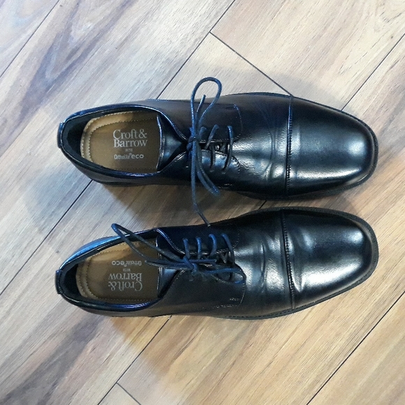 Croft and Barrow  Black Ortholite Oxfords main image 9
